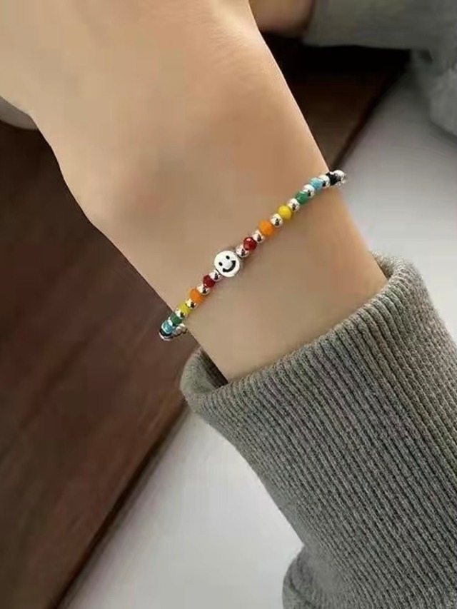 《即納》rainbow smile bracelet