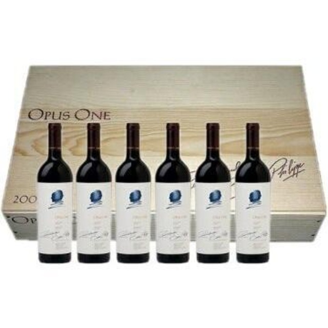 オーパスワン2015 オリジナル木箱入り 6本セット