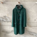 green duffel coat