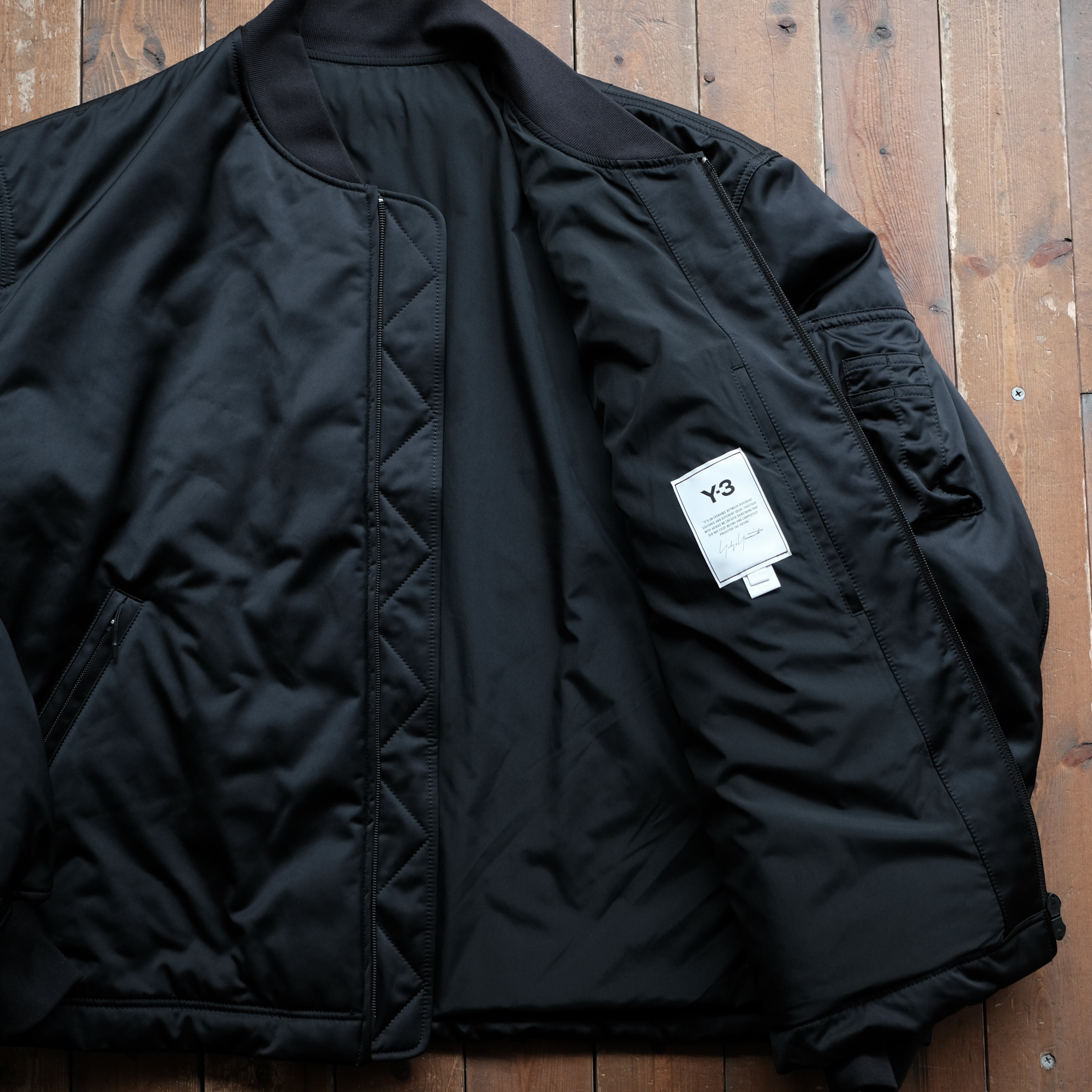 Y-3 yohji yamamoto NYLON BOMBER JACKET | safarionline