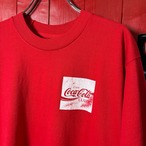 90s USA製 SCREEN STARS COCA-COLA ヴィンテージTシャツ 赤
