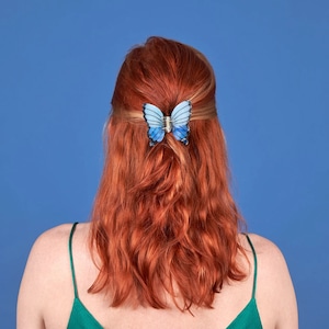 «即納» Coucou Suzette Blue Butterfly Hair Claw ククシュゼット ヘアアクセサリー