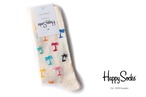 ハッピーソックス｜happy socks｜クルー丈カジュアルソックス｜パームツリー柄｜Palm Sock｜10114002