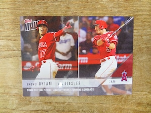 大谷翔平&イアン・キンズラー 2018 TOPPS NOW 07.06.18