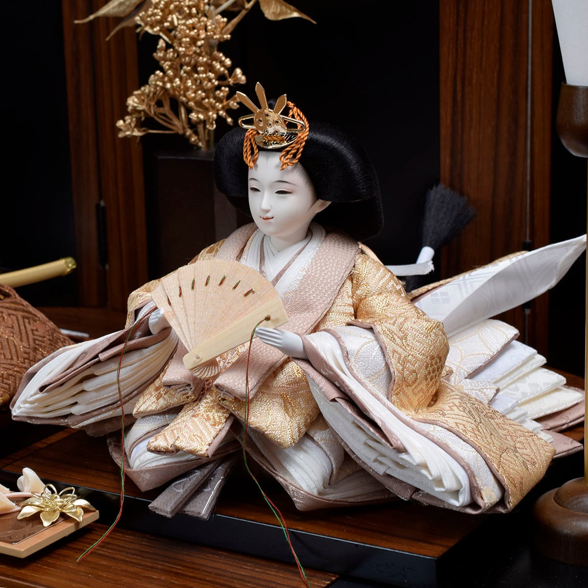 雛人形 親王飾り【calme 】カルム｜おしゃれ｜モダン｜コンパクト