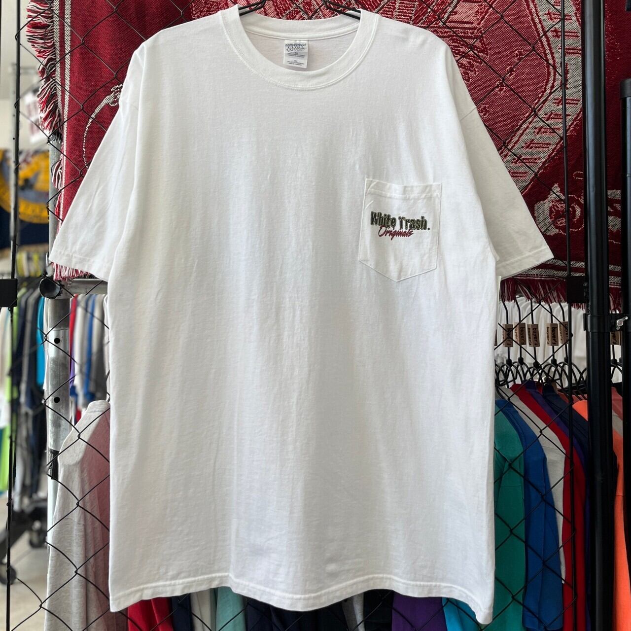 00s USA古着 長袖Tシャツ ロンT ギルダン 袖プリント vintage