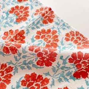 V＆A Block print handkerchief (marigold)