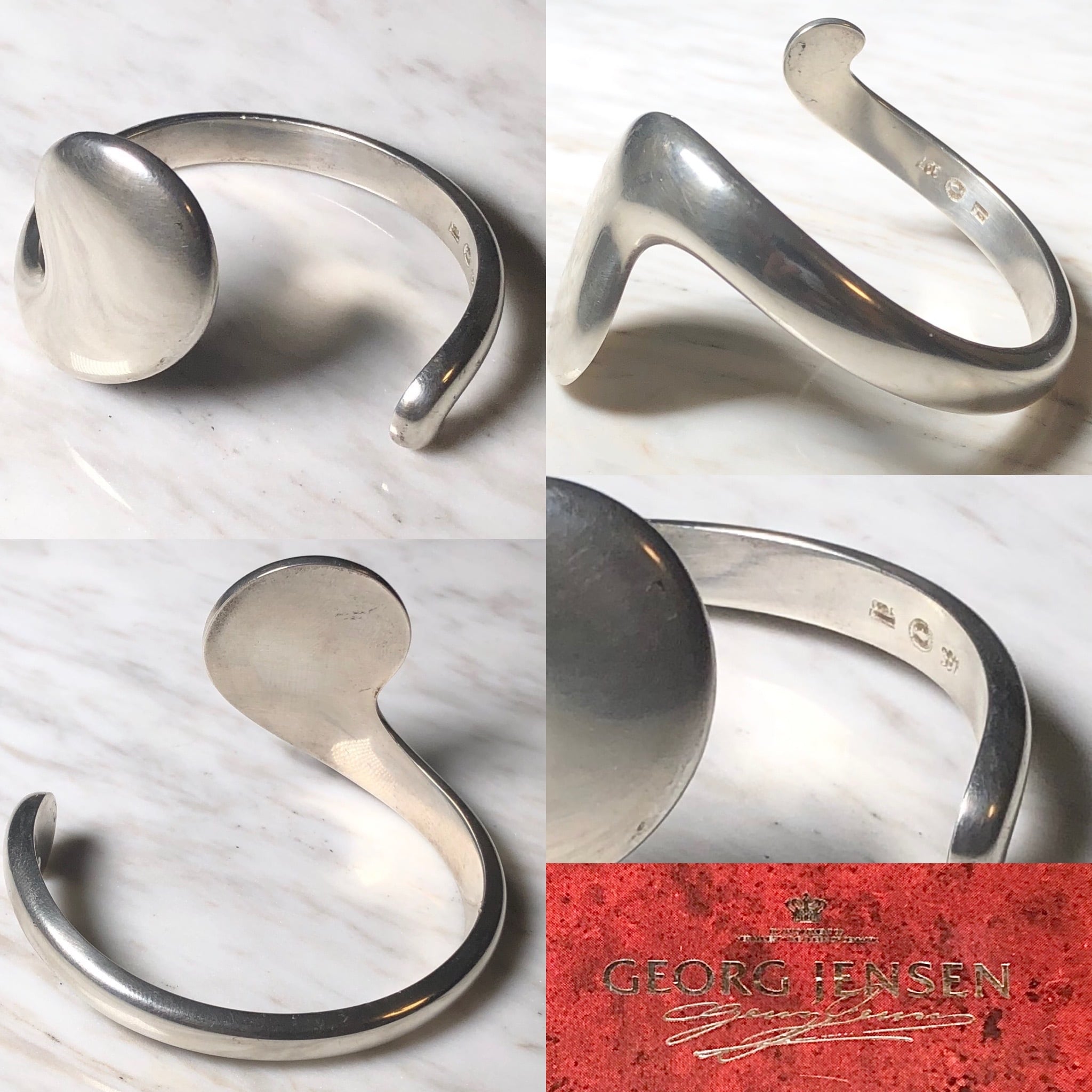 Georg Jensen ピーク PEAK トライアングル 三角 13リンク ネックレス 