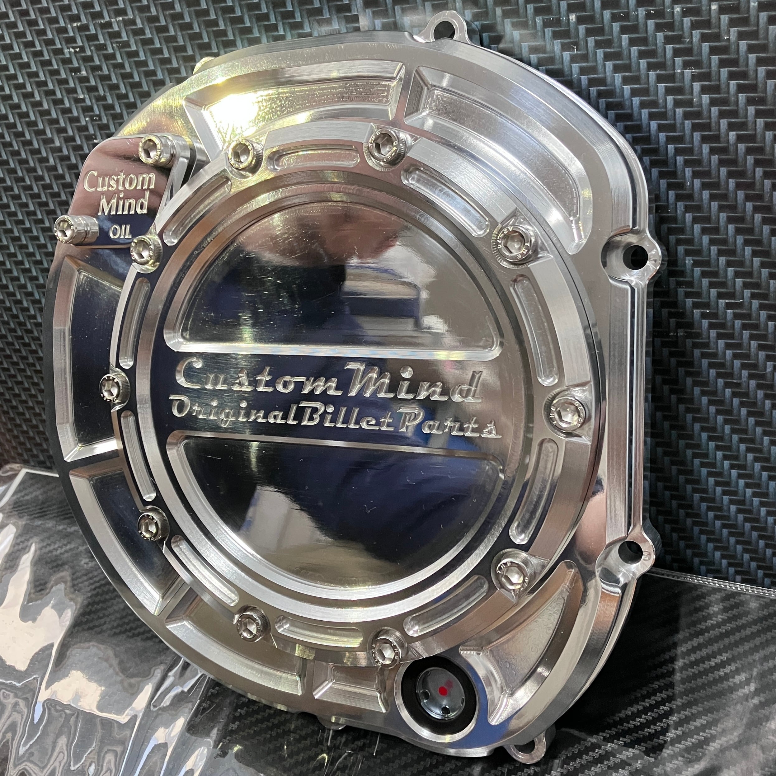 ゼファー1100 スケルトンクラッチカバー専用オプションフランジ