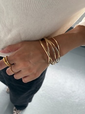 spiral twist ring