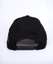 COOLA MADE 3DエンブロイダリーCAP (BLACK×WHITE)　CQ-45501