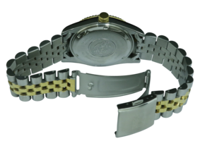 エルジン　男女兼用のフォーマルな腕時計｜FK1422TG-B