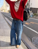 【新作5%OFF・3日間】Wool&Cashmere Layered Knit_3colors