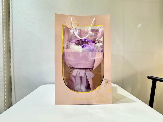 パープルローズ ソープフラワー