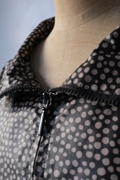 Marimekko hand drawn dots rain coat