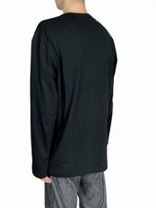【PLAY COMME des GARCONS】T118 赤エンブレムロングスリーブカットソー