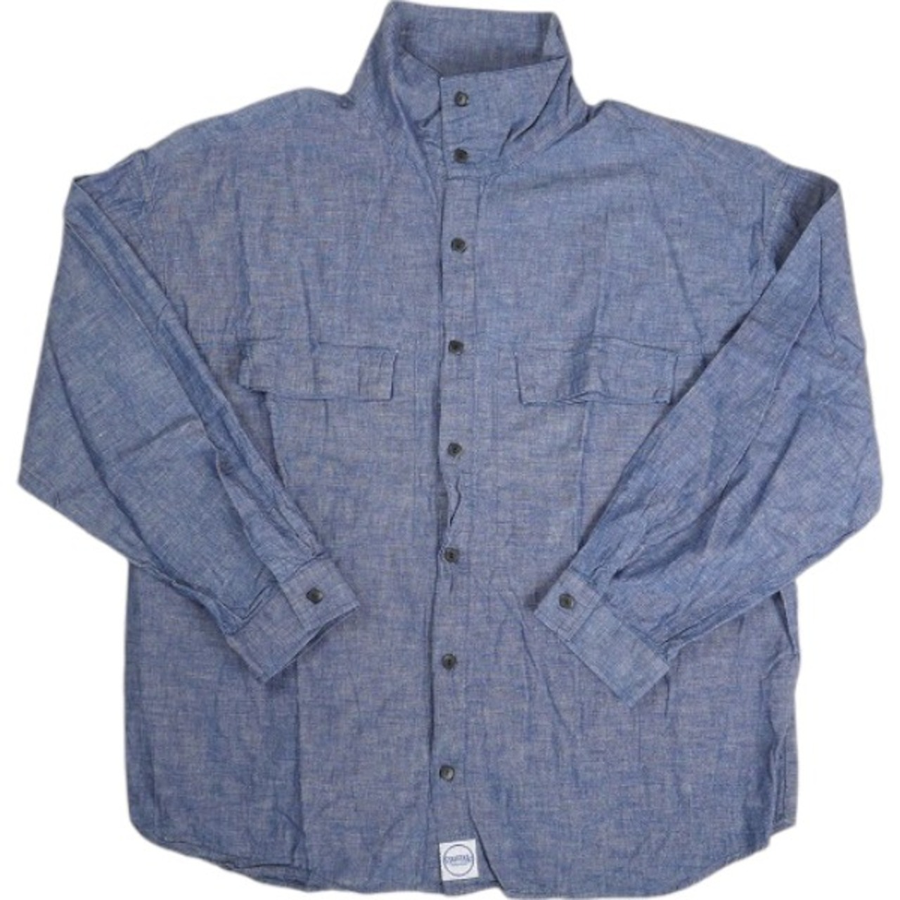 tenderloin テンダーロインHIGH NECK CHAMBRAY SHT - デニムシャツ 