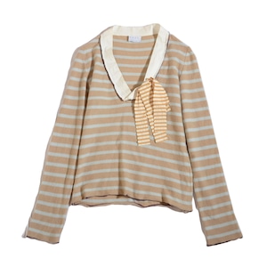 marni   cashmere  border  knit  tops