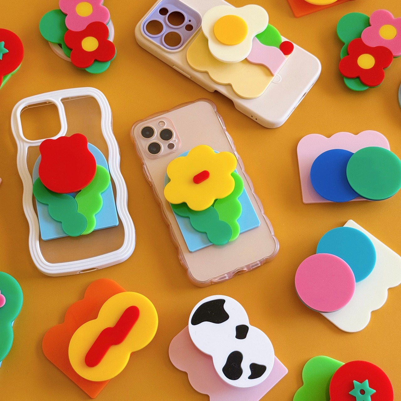 smart phone grip 【 all collection 】" magnet grip " - 1