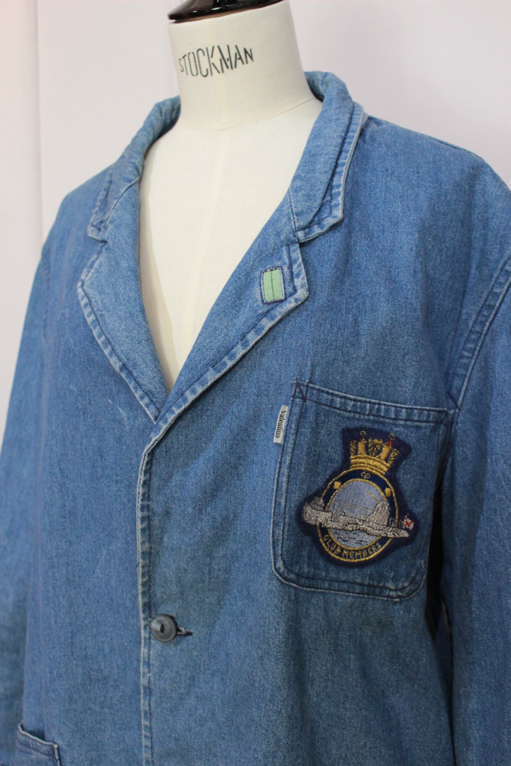 ヴィヴィアン　デニム　テーラードジャケット Valentino Jeans デニム テーラードジャケット | lila