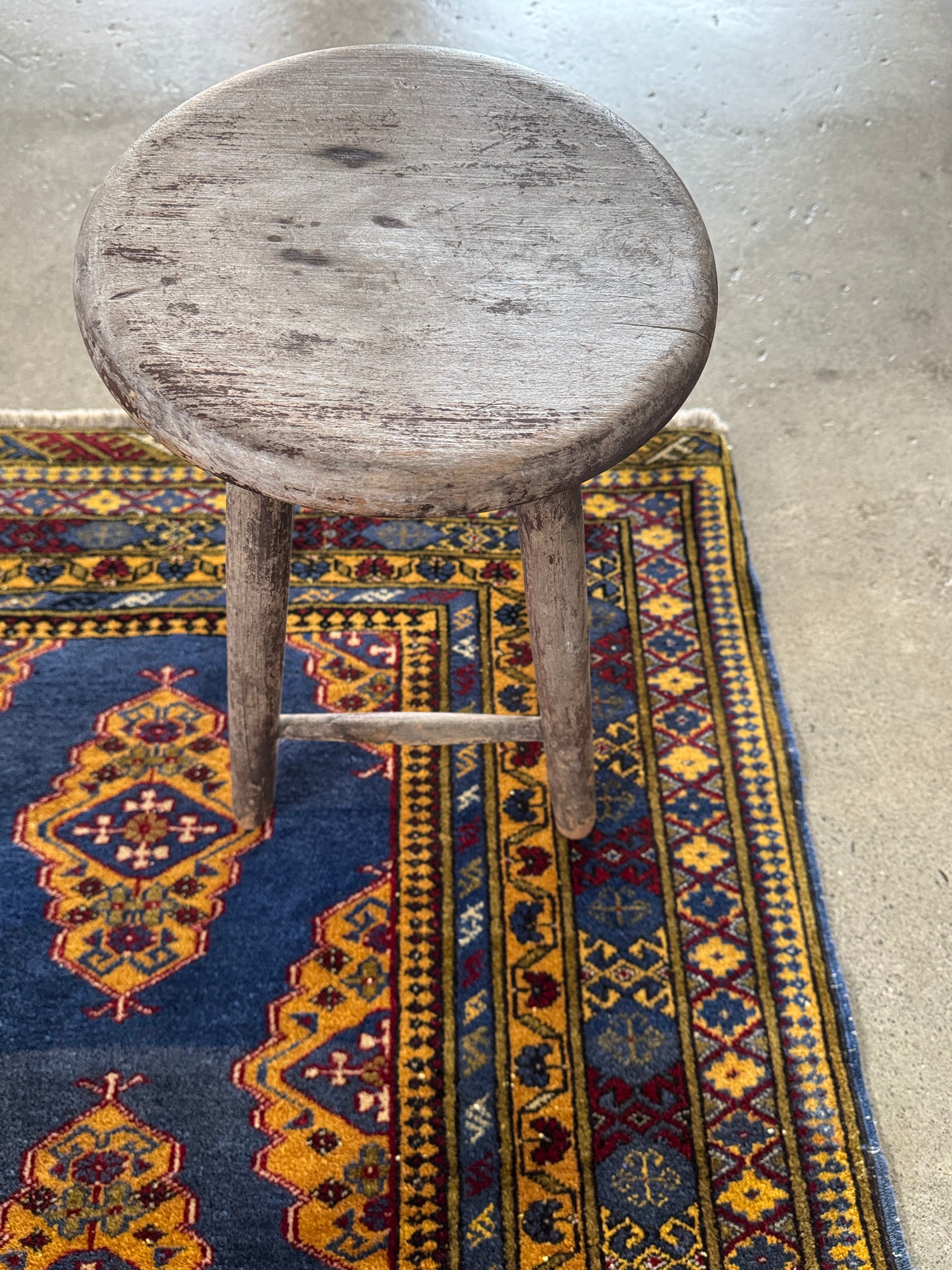 送料込み】ヴィンテージ パキスタンラグ トライバル絨毯 106x157