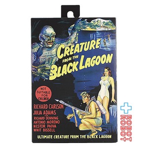 ネカ ユニバーサルモンスターズ 大アマゾンの半魚人 ブラック＆ホワイト Ver. アルティメット 7インチアクションフィギュア 未開封