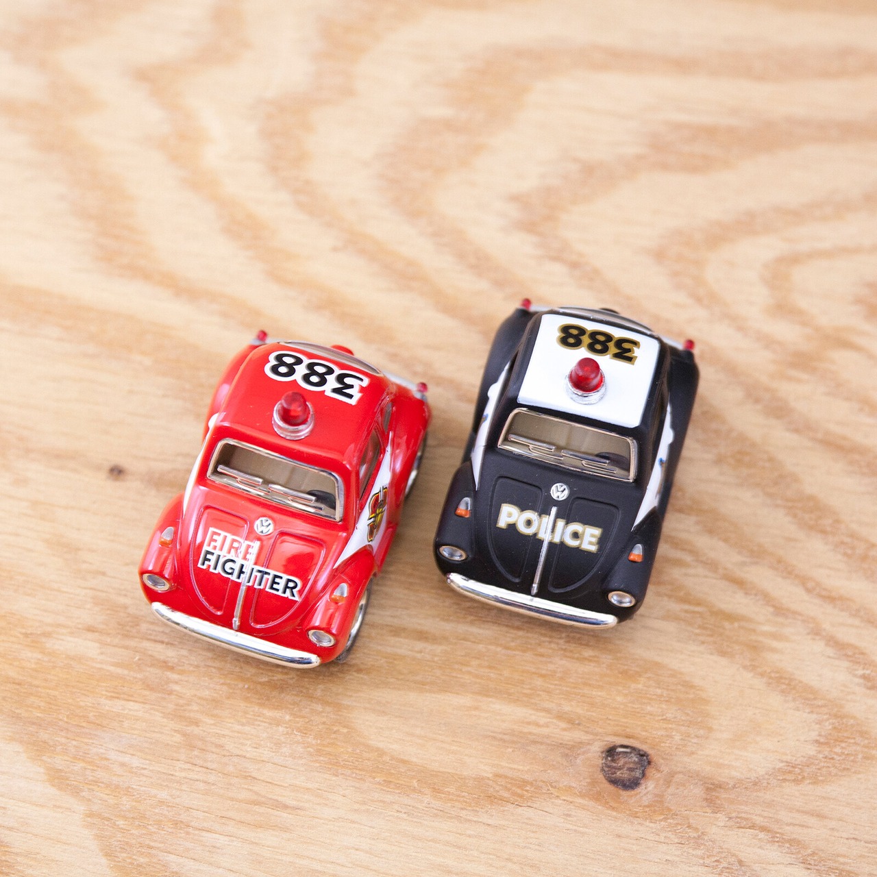 ダイキャストミニカー(S)［Little Beetle (Police/Fire Fighter)］