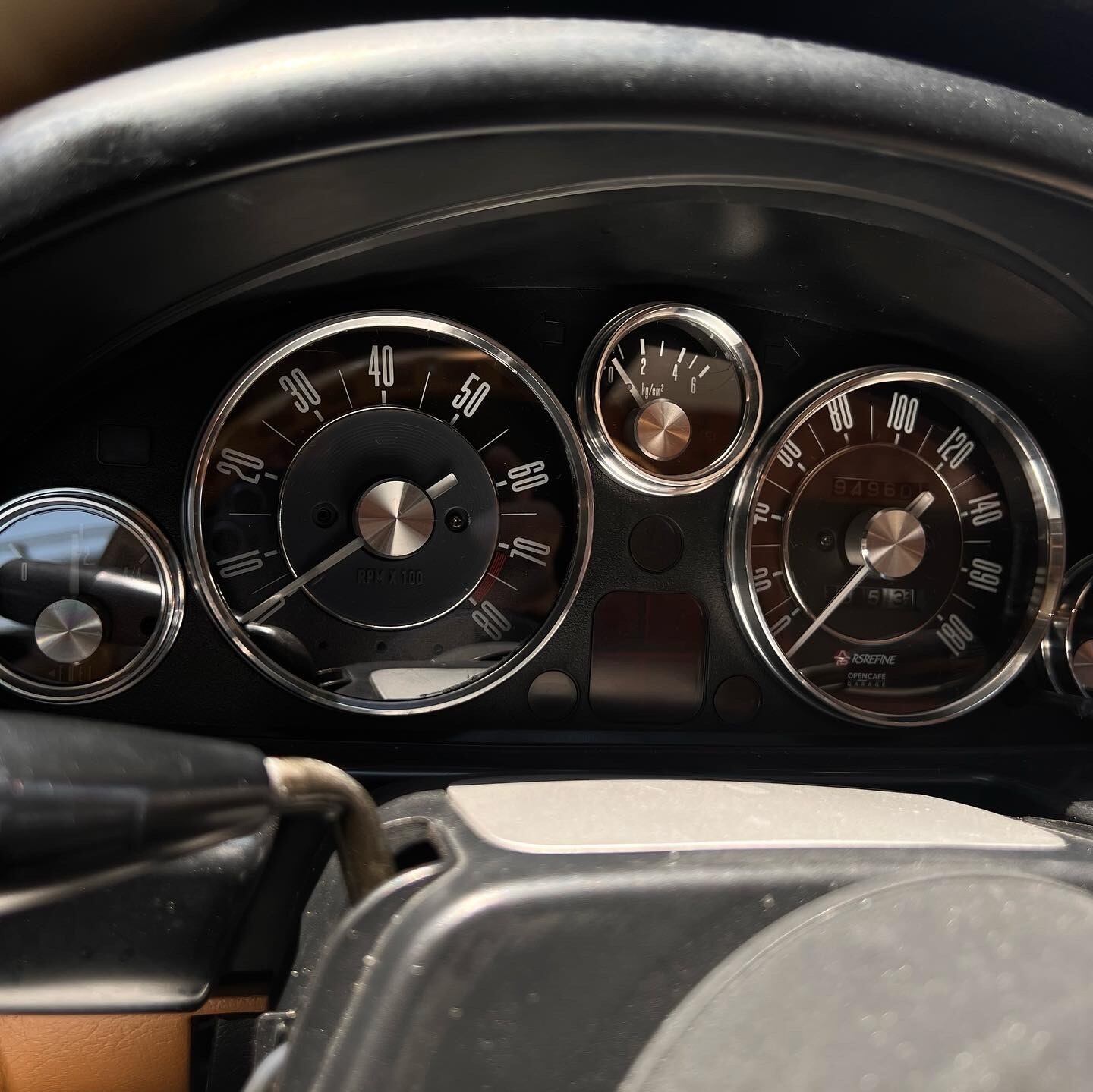 made of aluminum）Retrometer ring with lens for NA Miata & MX-5