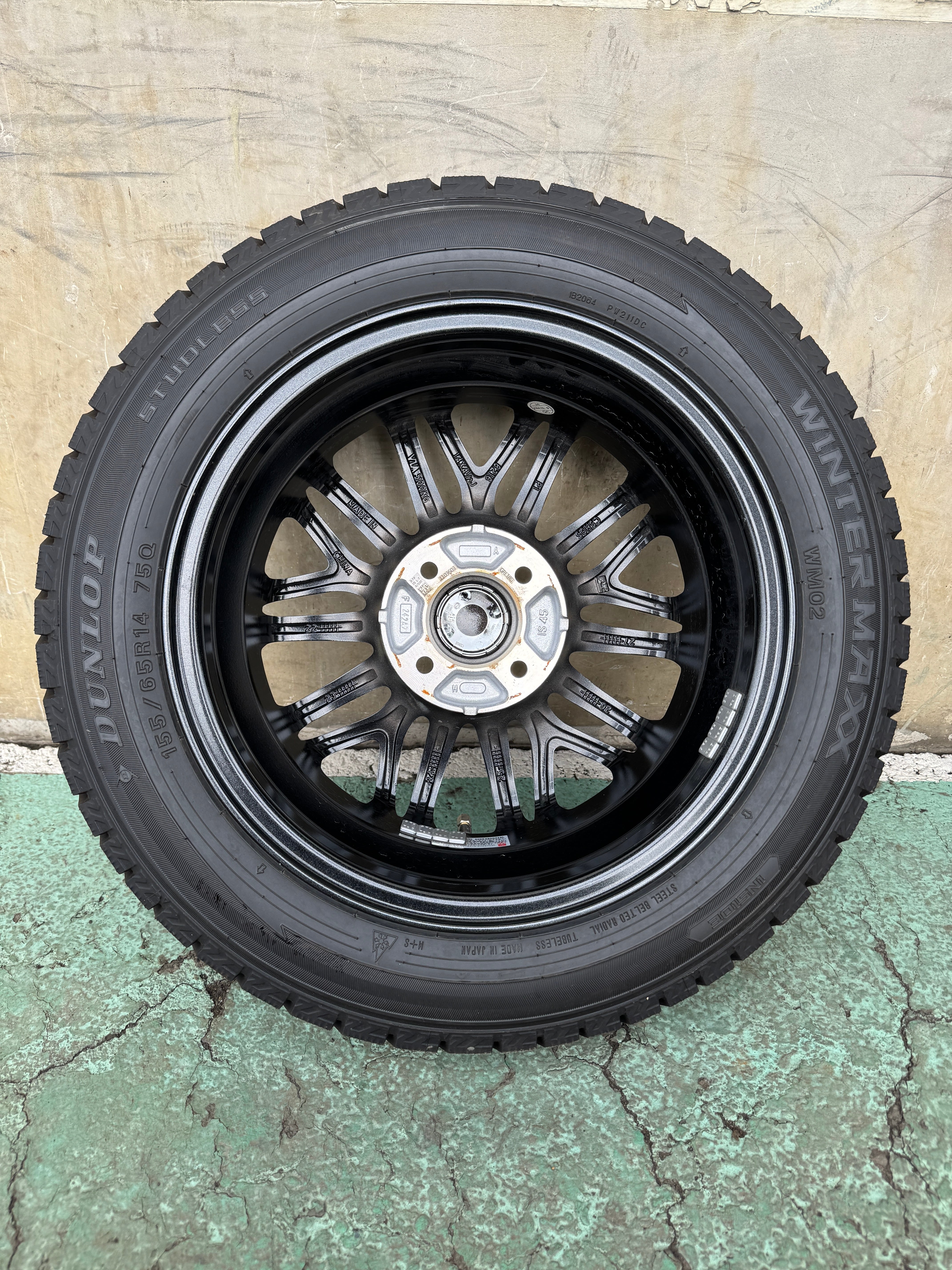 155/65R14 DUNLOP WINTER MAXX ダンロップ ウインターマックス 4本