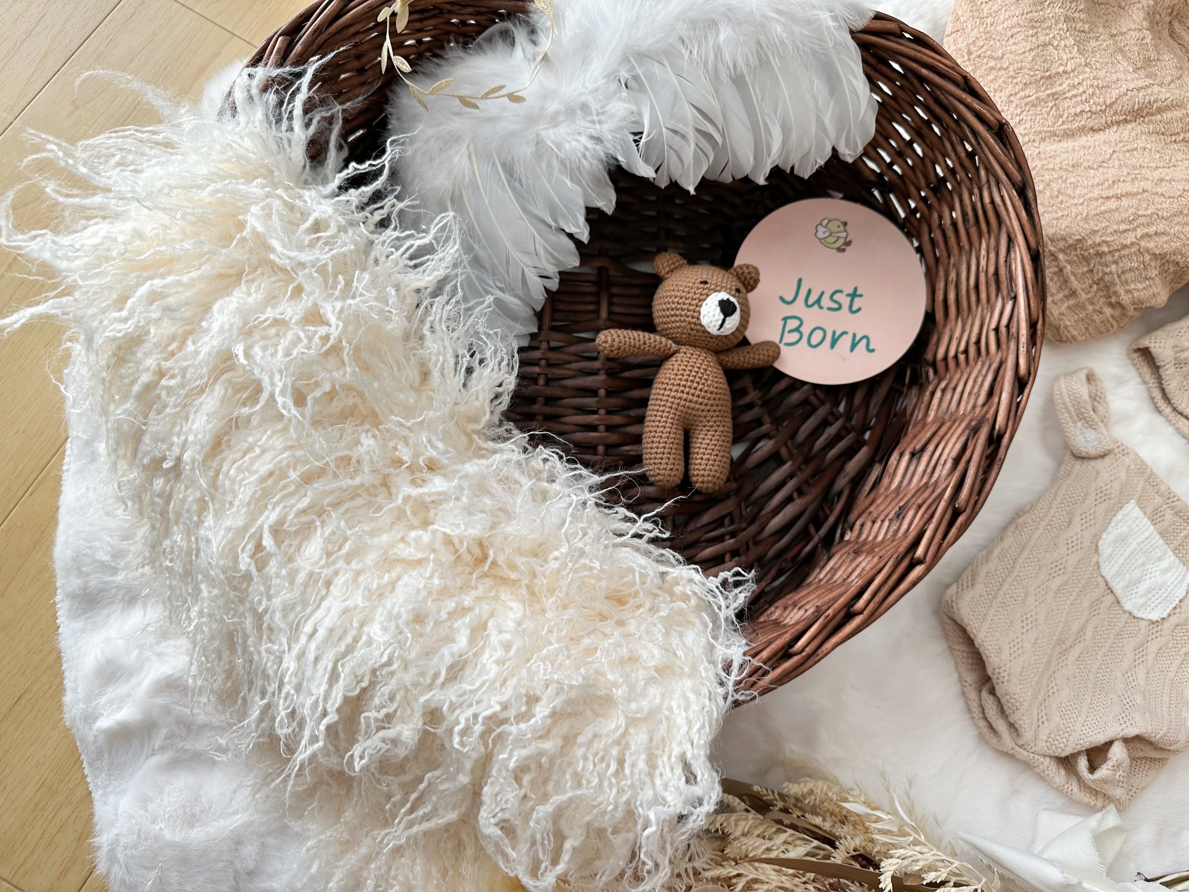 ニューボーンフォト　羊毛　プロップス ニューボーンフォト 羊毛 プロップス ニューボーンフォト 羊毛