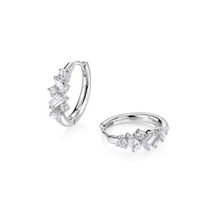 おしゃれ キラキラ ダイヤモンド シルバー ピアス