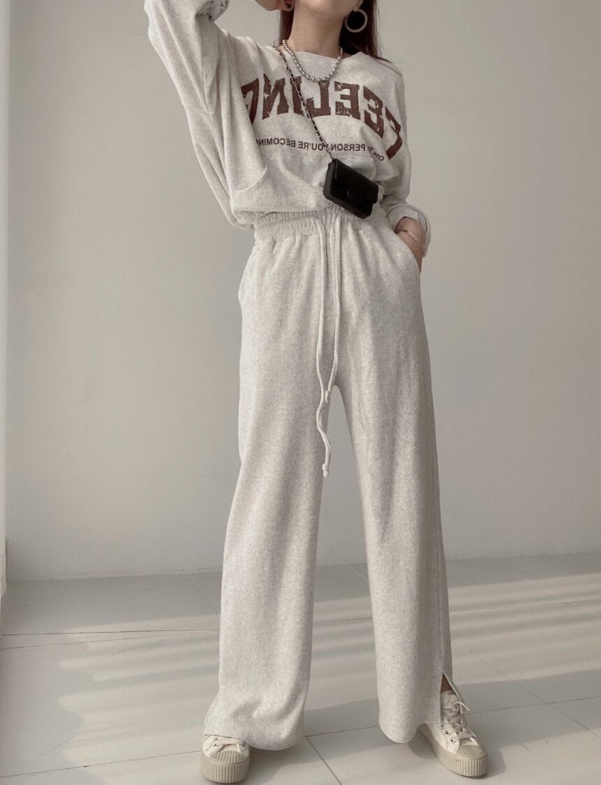 レディース スウェット セットアップ オシャレ 可愛い トレンド 新作 韓国 Cateringvancouverwa Com