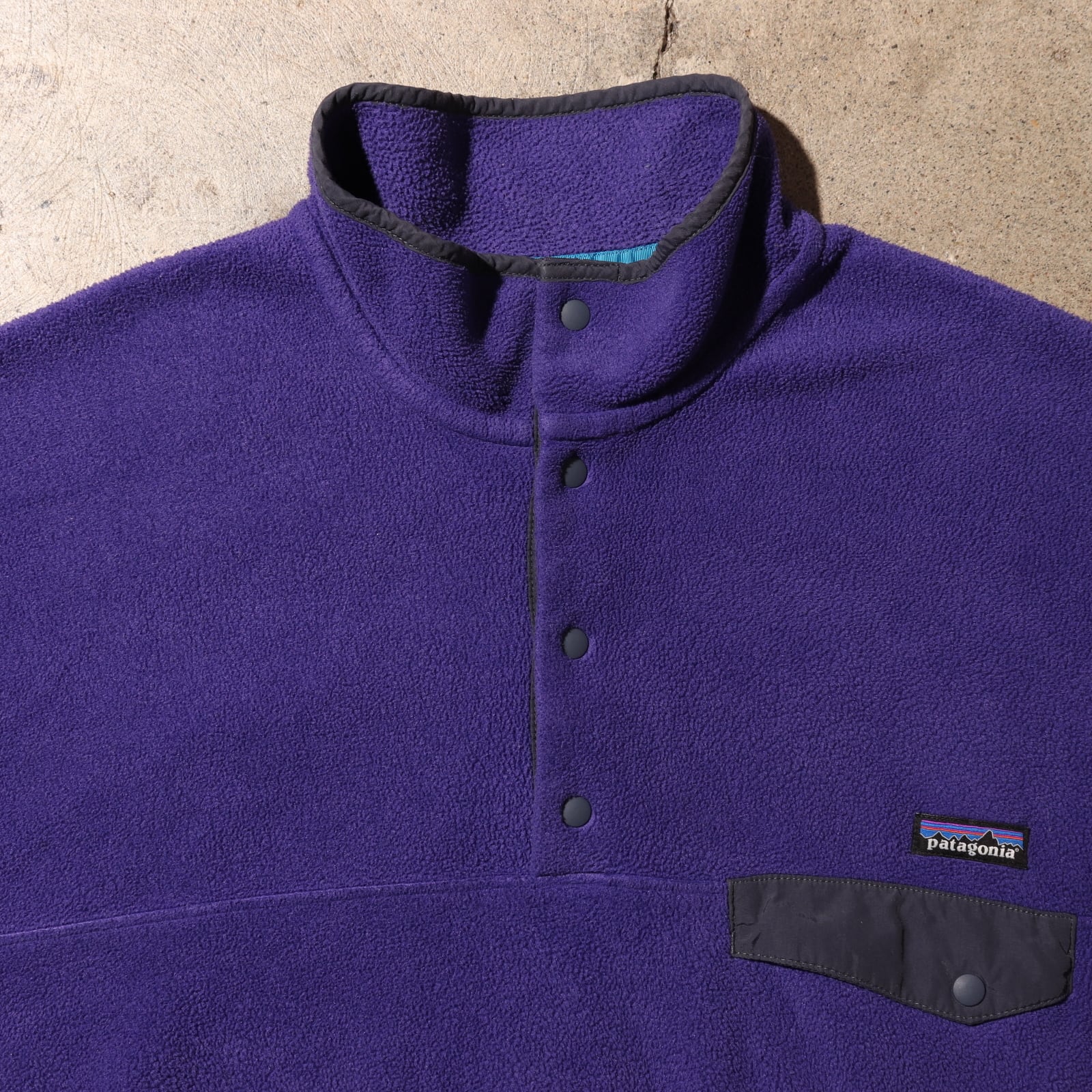 L 紫 15年 シンチラ スナップT パタゴニア フリース patagonia ...