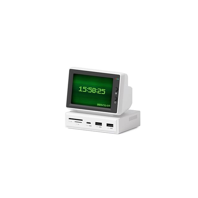 Hagibis 3.5インチ IPS ミニモニター C端子対応 ハブ搭載 HDMI接続