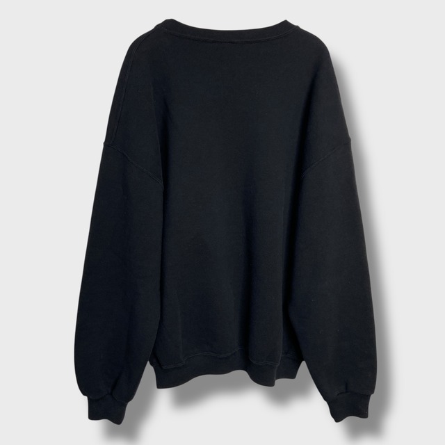 90s RUSSEL ATHLETIC ブランクスウェット 黒 XL 無地