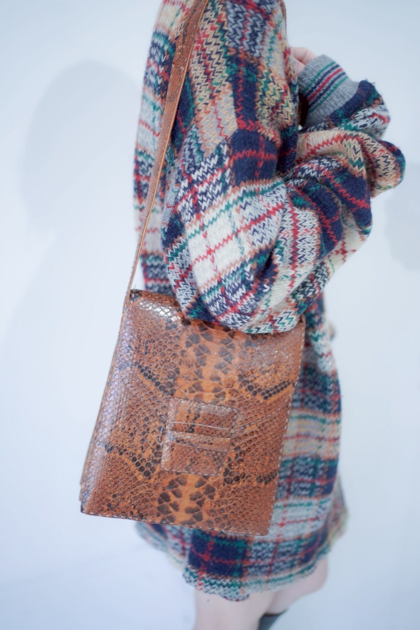 leather shoulder bag