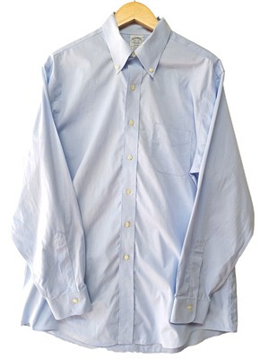 【古着】BrooksBrothers長袖シャツ（ブルー）