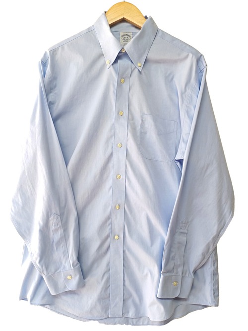 【古着】BrooksBrothers長袖シャツ（ブルー）