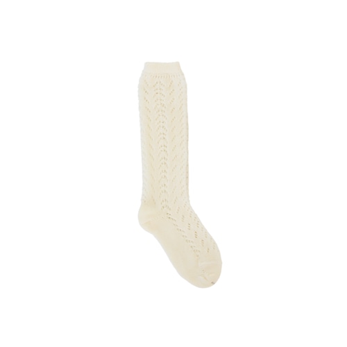 condor(コンドル) / Perle openwork knee socks / 303(Cava) / 4,6size
