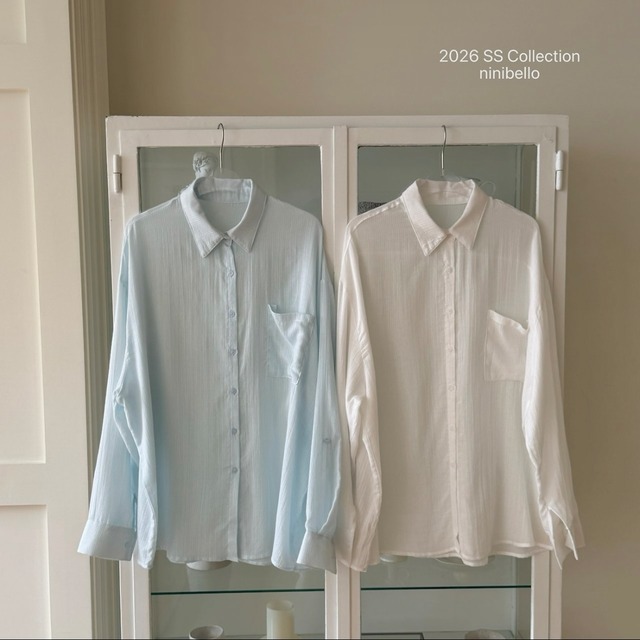 (予約)ninibello : adult) sorbet shirt