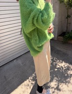 【新作5％OFF・3日間】Over-fit Huwa-Huwa Knit_6colors