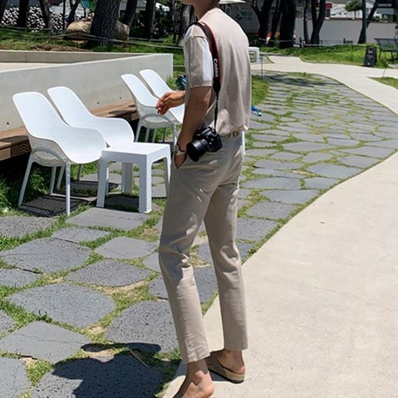 カラーブロックニットTシャツ　MT0080236