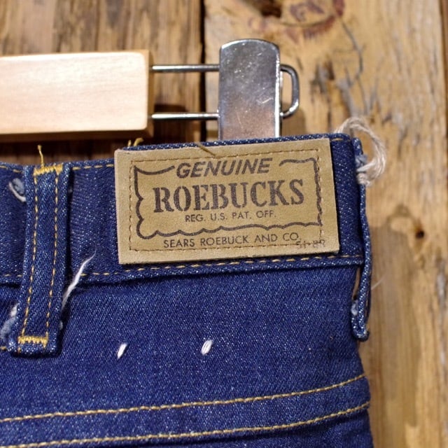 1970s SEARS ROEBUCKS Stretch Denim Pants / 70年代 シアーズ ロー