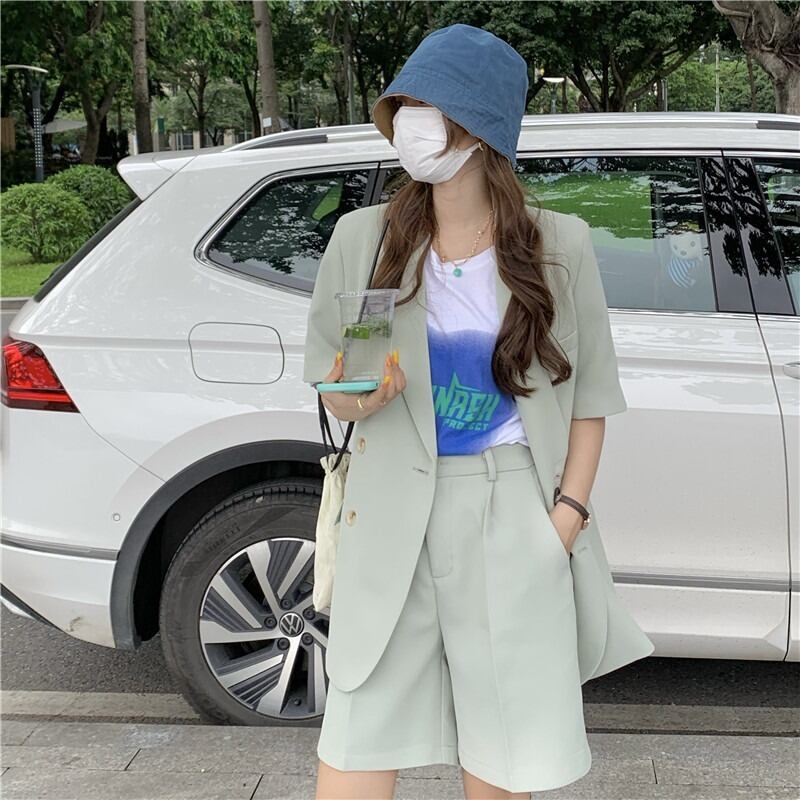 オータムジャケット ハイウェストウェストカジュアルパンツ 秋物 YY-ファッション60408662882