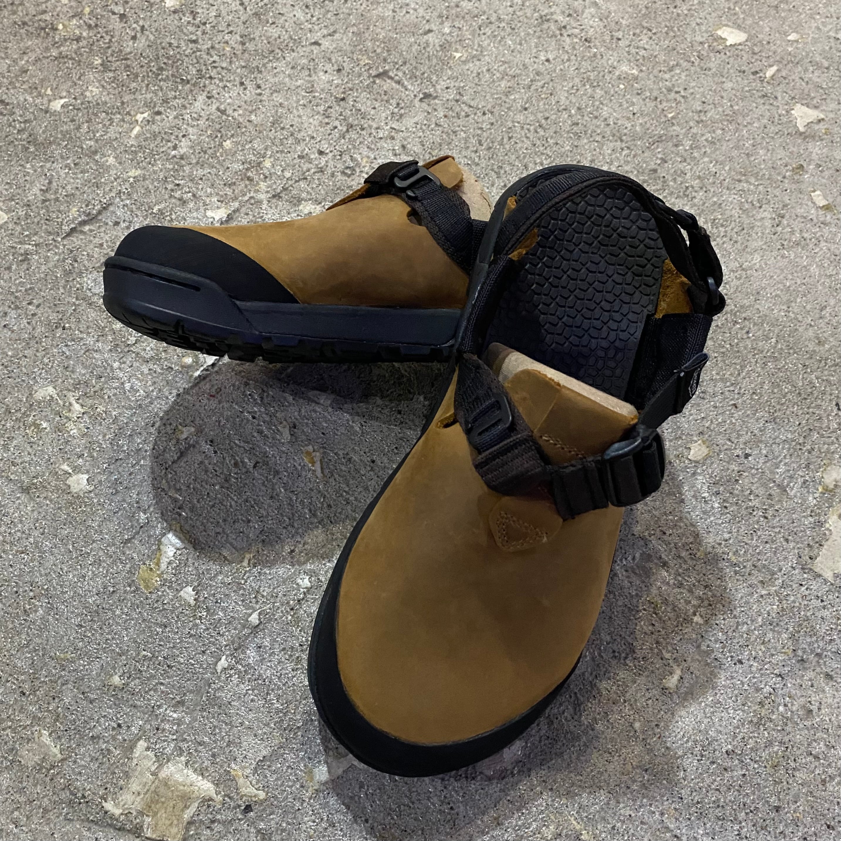 NEW!! BEDROCK SANDALS "Mountain Clog Suede leather Brown"【仙台店】