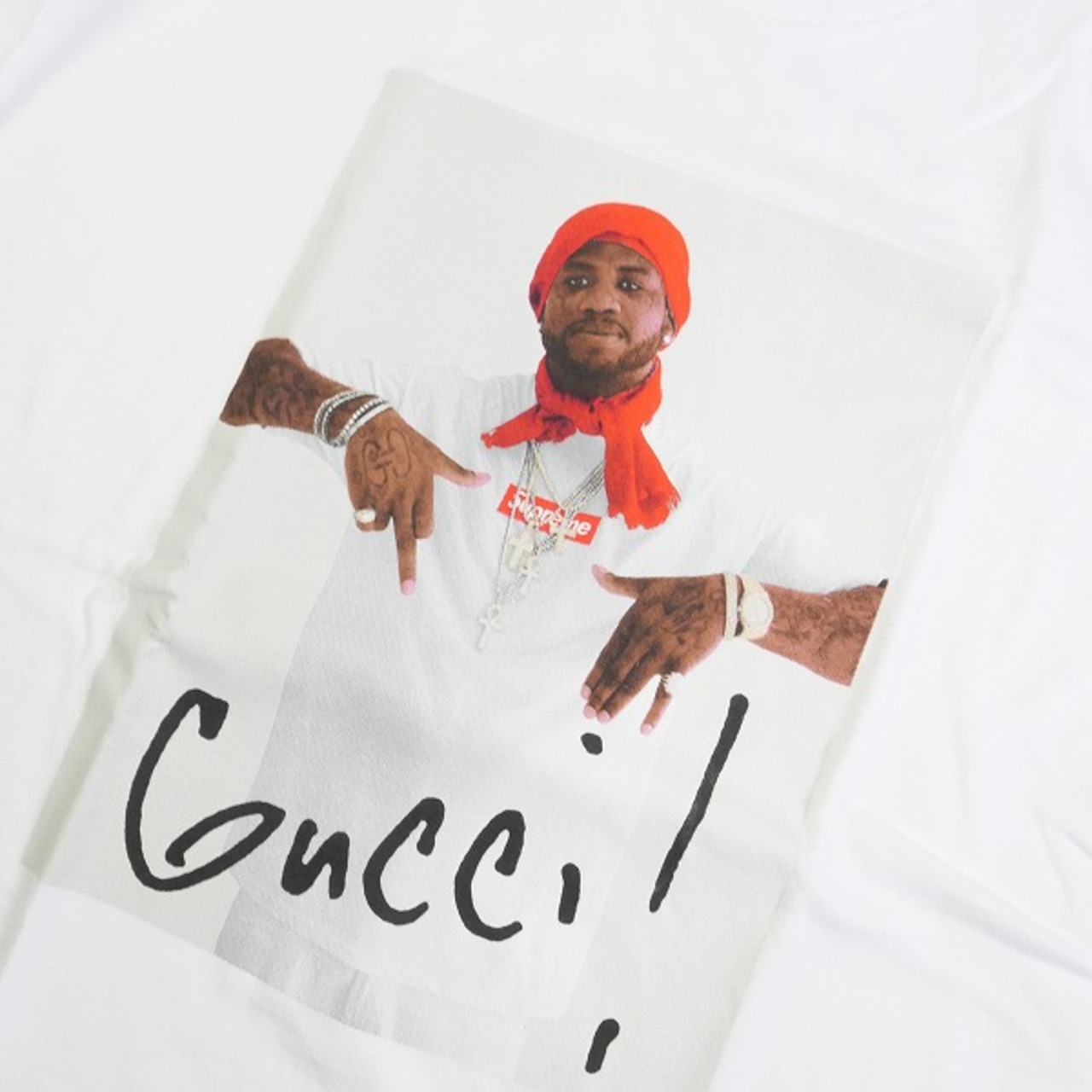 Size【M】 SUPREME シュプリーム 16AW Gucci Mane Tee White Tシャツ 