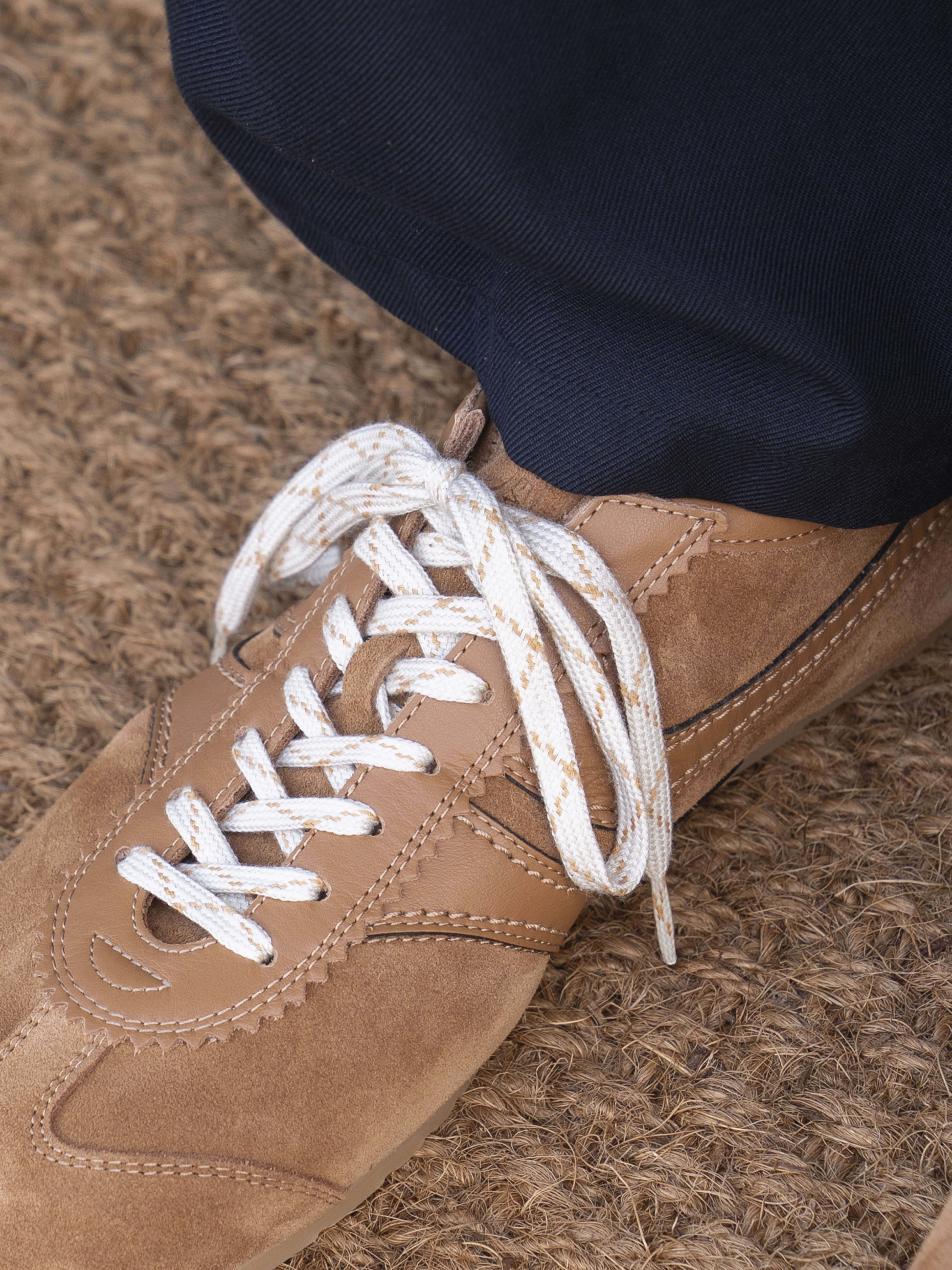 お問い合わせ商品> DRIES VAN NOTEN SNEAKERS TAN 261-021726-0126