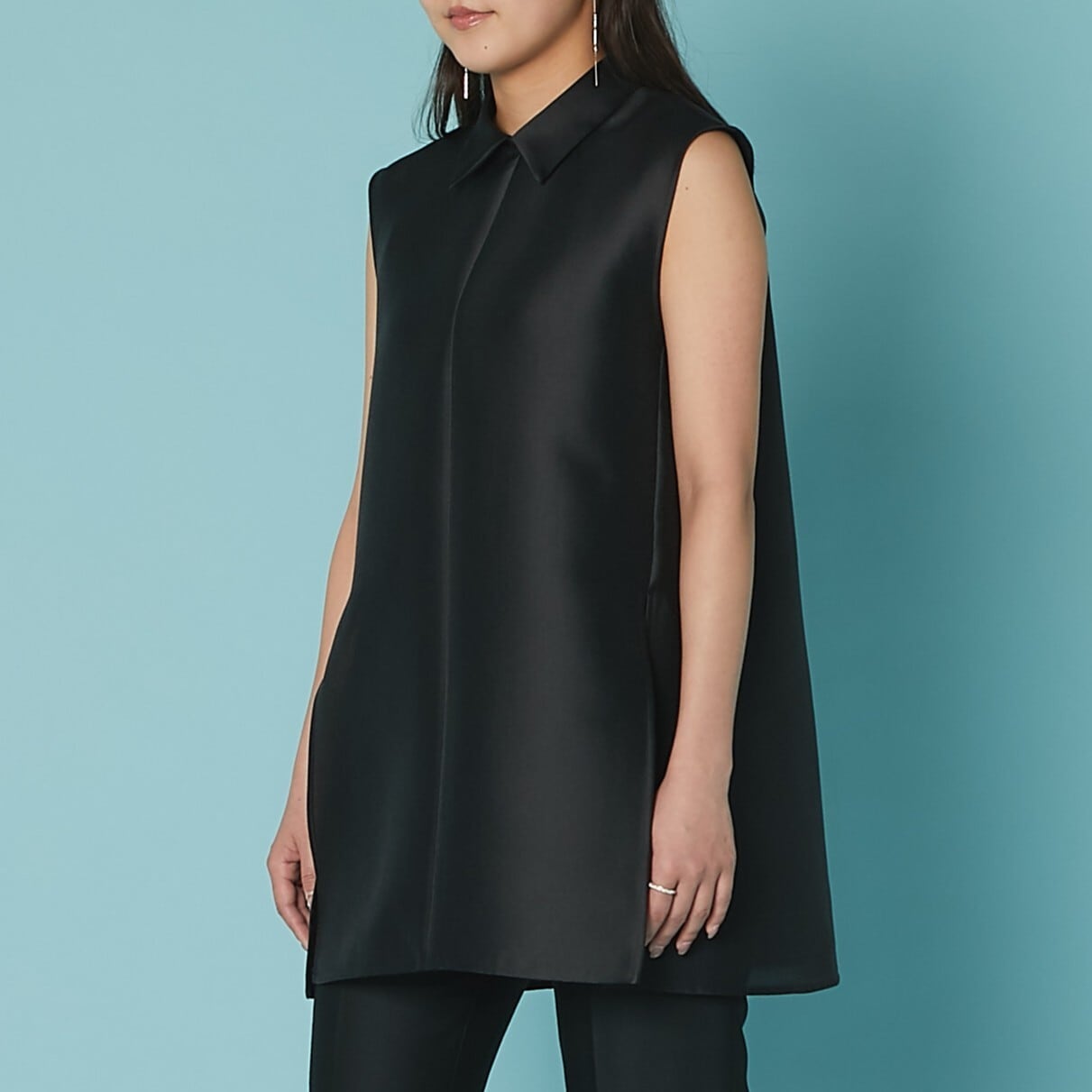 定価22000円 SATOKA サトカ calla dot カラードット ポルカドット・ジョーゼットブラウス/DoCLASSE