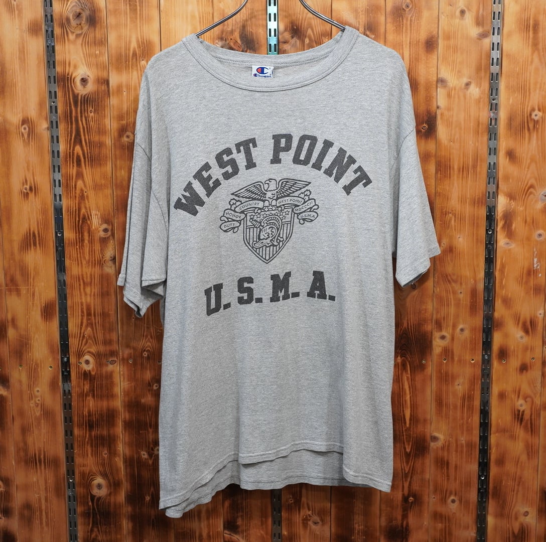 90s champion west point usma Tシャツ L(大きめ) チャンピオン u.s.m.a.