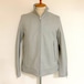 Stand Collar Leather Blouson　Gray